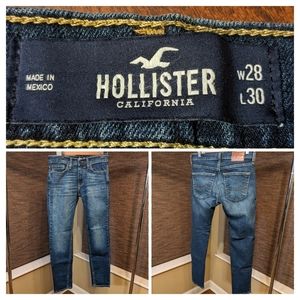 Hollister Epic Flex Skinny Blue Jeans 28X30